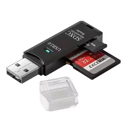 2-in-1 USB3.0 Kortlæser